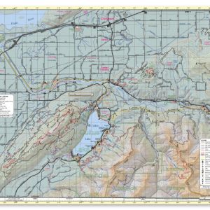 West Chilliwack hiking trail map
