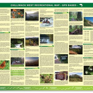 West Chilliwack hiking trail map