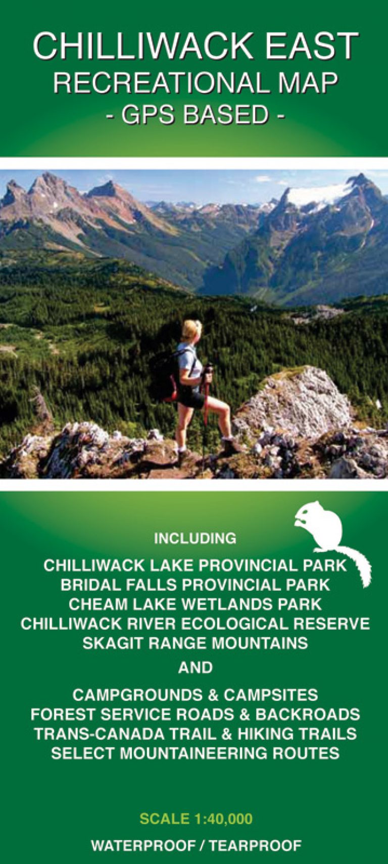 East Chilliwack Hiking Trail Map Trail Ventures BC