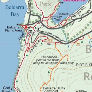 Coquitlam trail map
